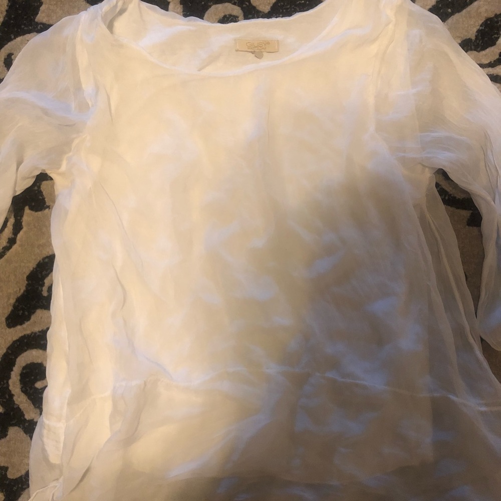 Silk top . New without tag